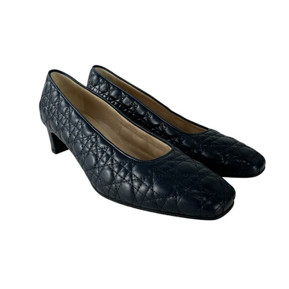 Dior Cannage Leather Pumps - Picture 1 of 7